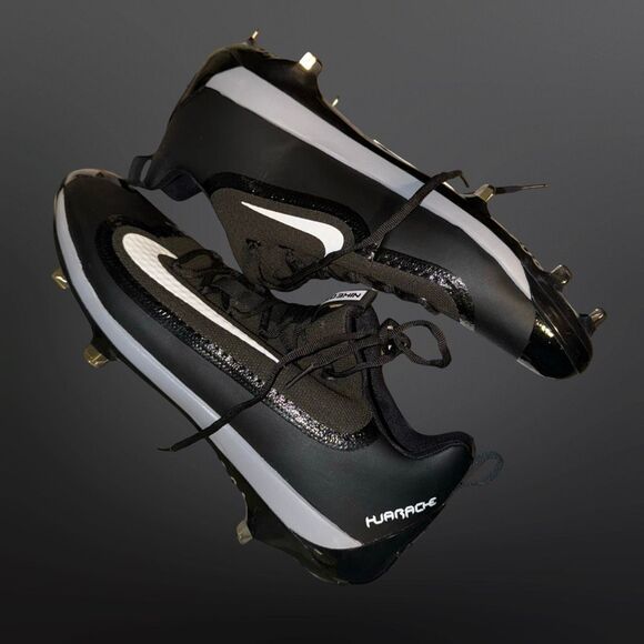 New Nike Huarache 2KFilth Elite Low Baseball Metal Cleats 807129 019 Size 13 - Picture 6 of 9